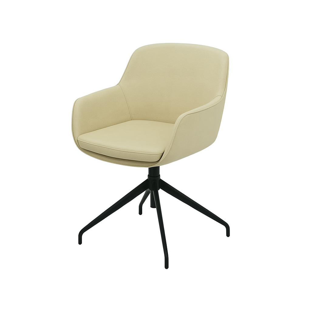 Scaun piele GALBENA | model FEBE