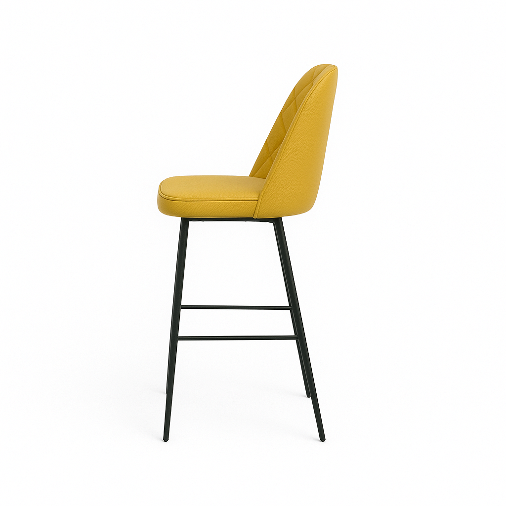 Scaun bar piele naturala ALBA | model FOX