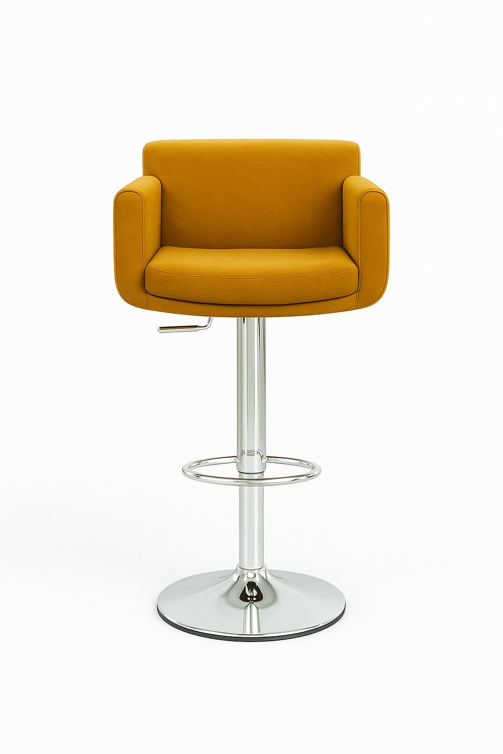 Scaun bar catifea VERDE | model IDA