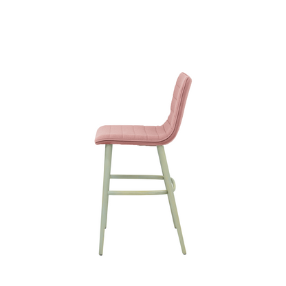 Scaun bar catifea BEJ | model NIZZIE