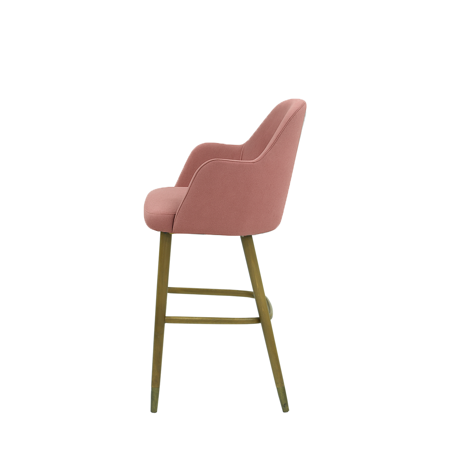 Scaun bar catifea VERDE | model PINO