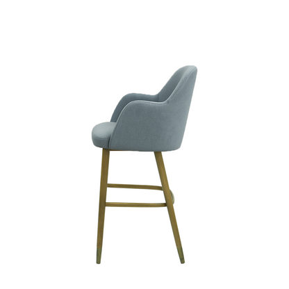 Scaun bar catifea VERDE | model PINO