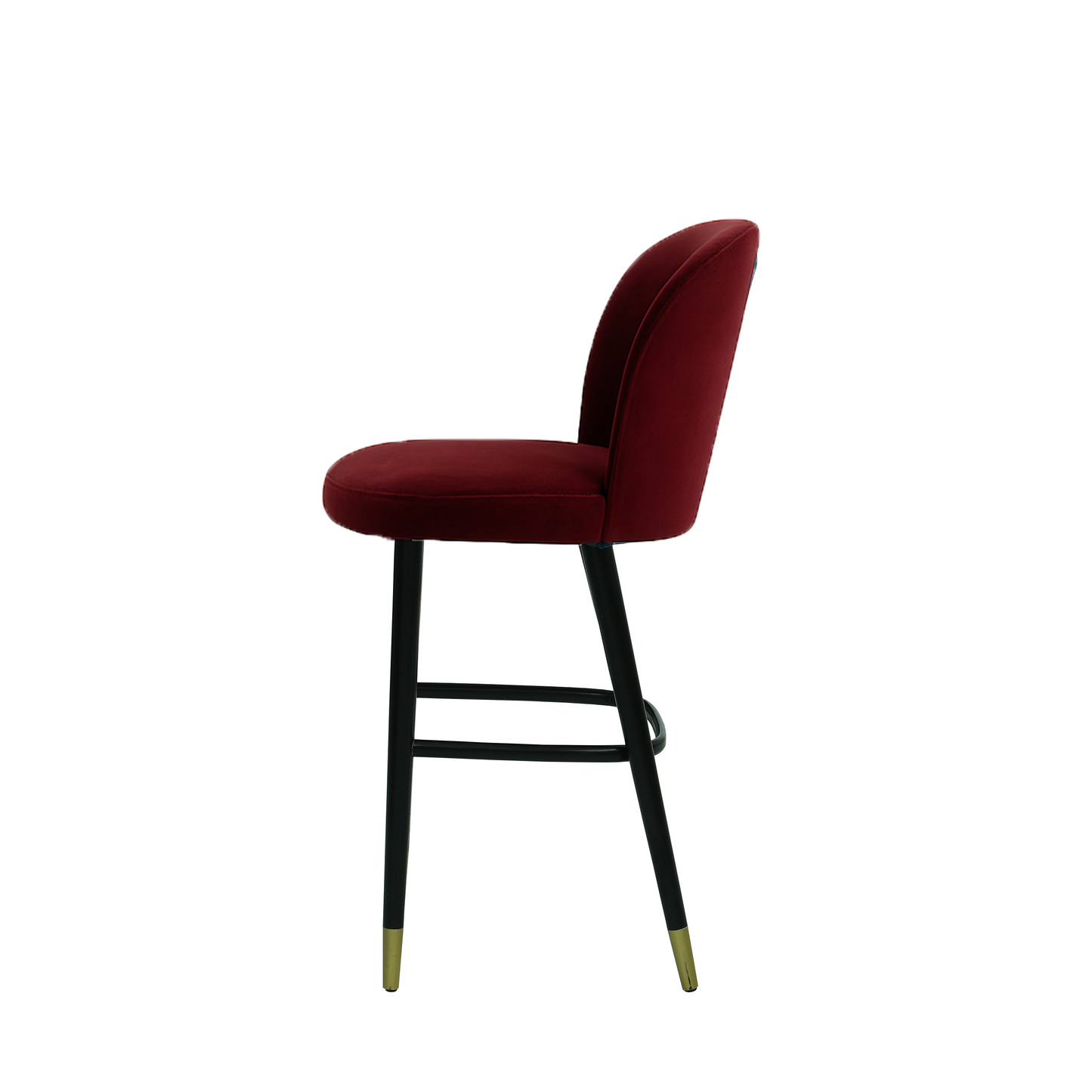 Scaun bar catifea ROZ | model SAM