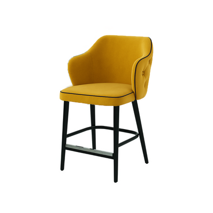 Scaun bar catifea BEJ | model ZOE