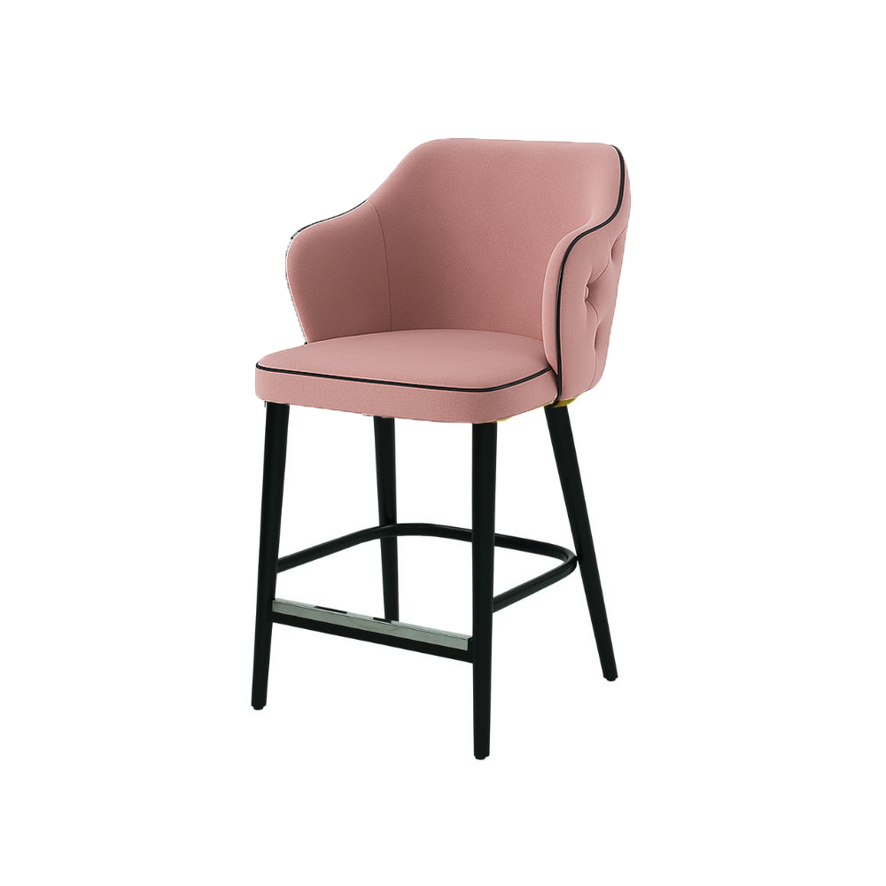 Scaun bar catifea TURCOAZ | model ZOE