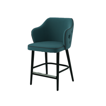 Scaun bar catifea ROZ | model ZOE