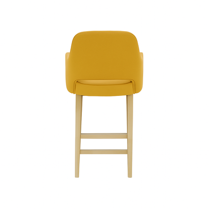 Scaun bar piele ALBA | model APRIL