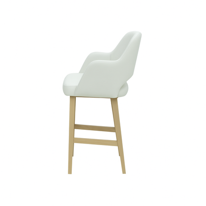 Scaun bar piele MARO | model APRIL