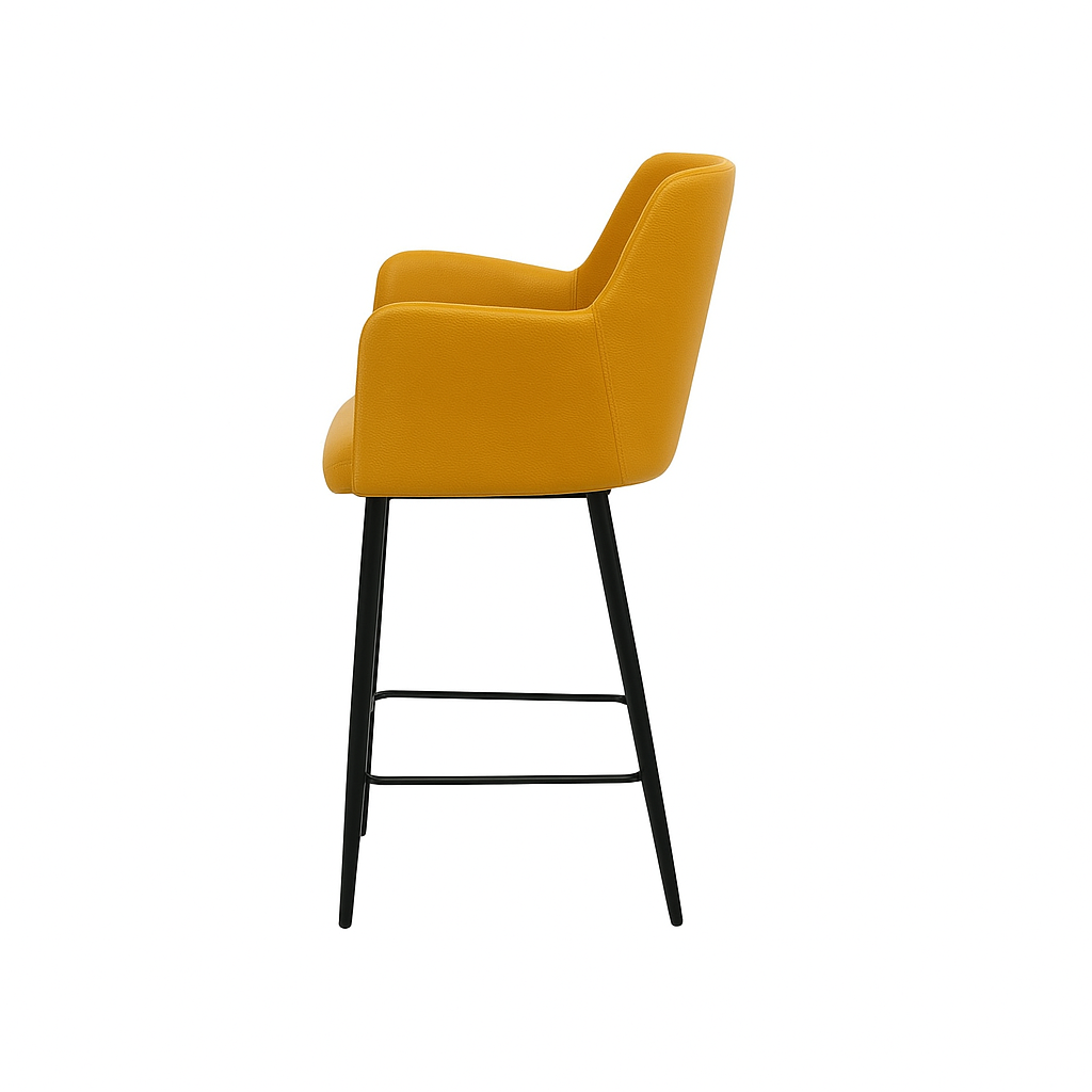 Scaun bar piele ALBASTRA | model SIGMA