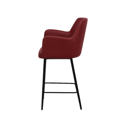 Scaun bar piele GALBENA | model SIGMA