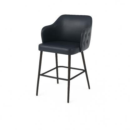 Scaun bar piele GALBENA | model TEONA