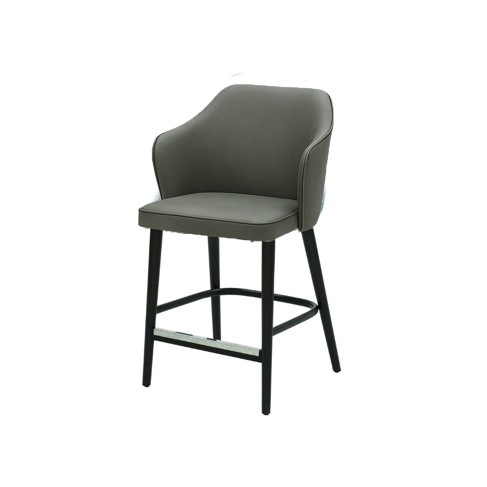 Scaun bar piele GALBENA | model ZEUS