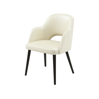 Scaun piele NEAGRA | model SUNIC