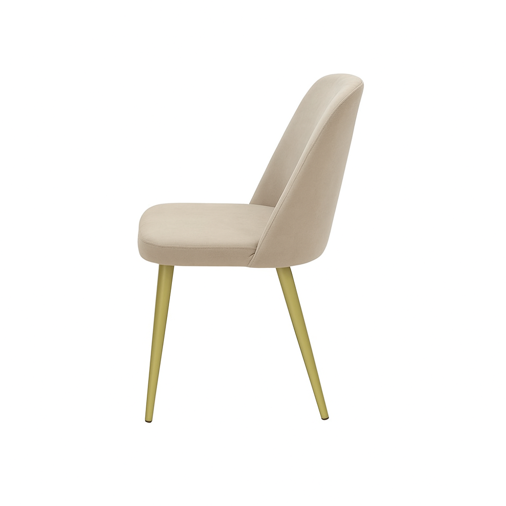 Scaun catifea BEJ | model FOX
