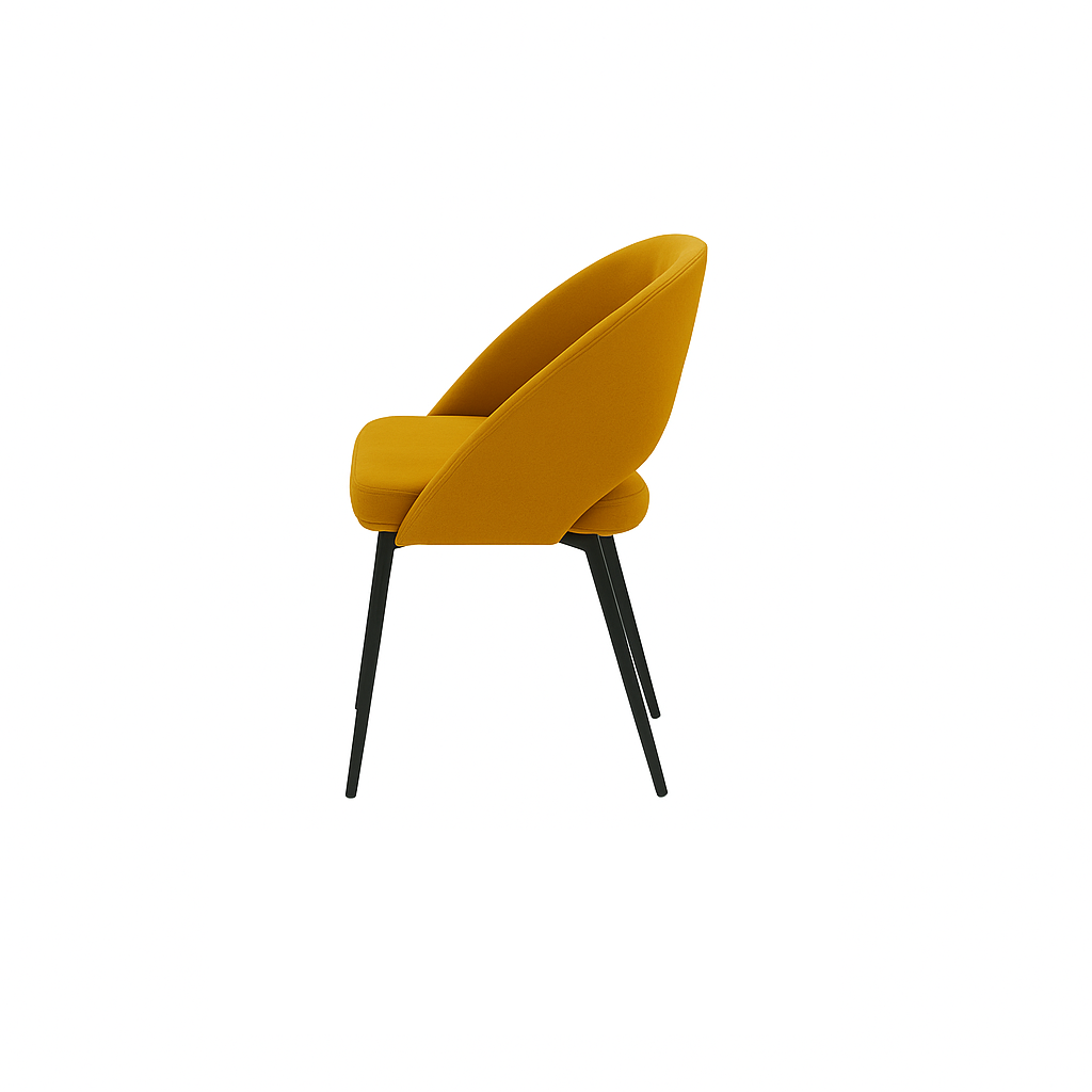 Scaun catifea VERDE | model LAVA