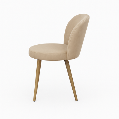 Scaun catifea ROZ | model SAM