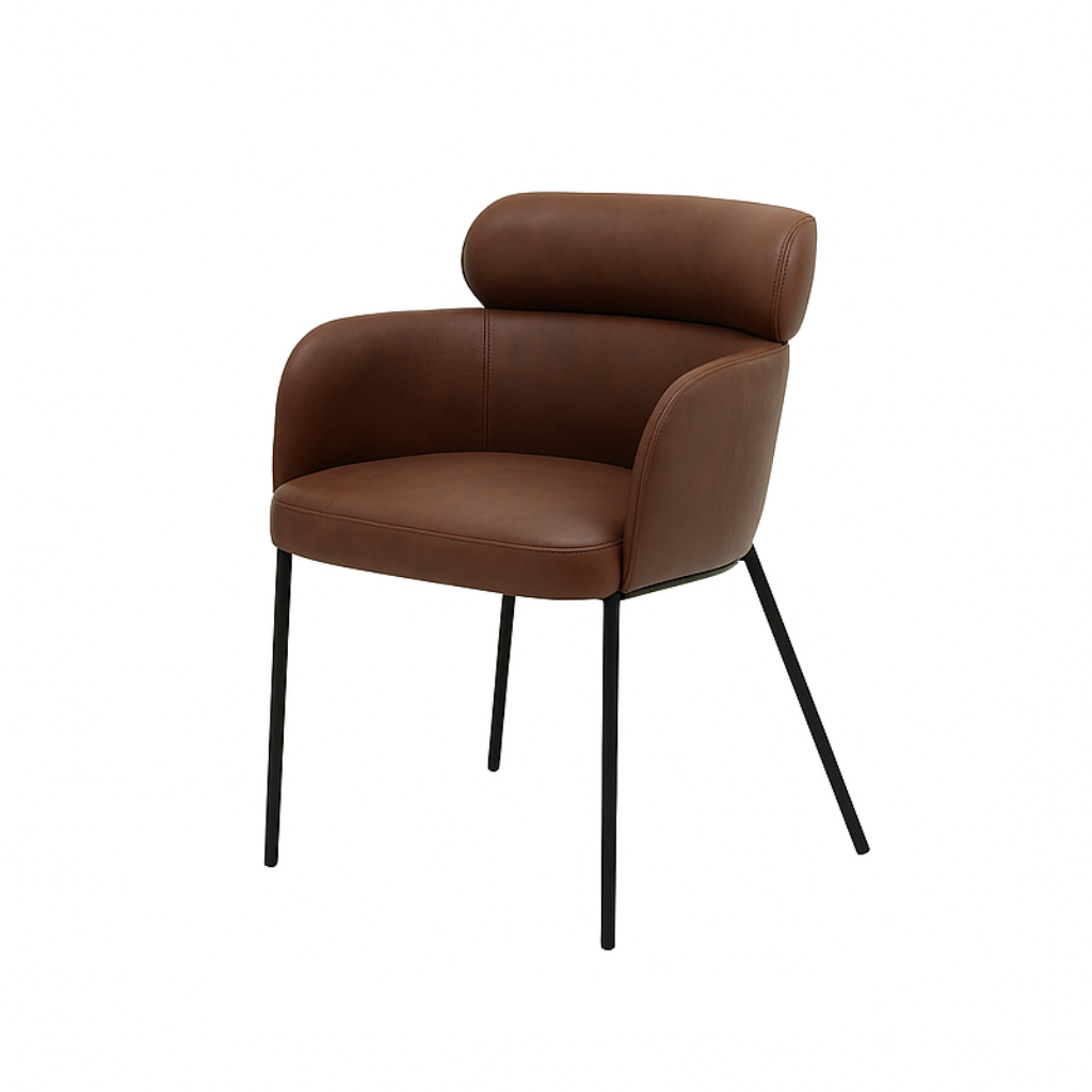Scaun piele ALBASTRA | model LENY